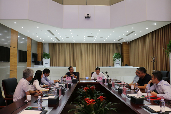 清控总裁聂风华到4118云顶集团科技考察调研 清控总裁聂风华到4118云顶集团科技考察调研